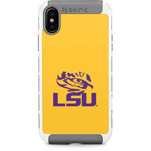 LSU Tiger Eye Logo Yellow iPhone Cases
